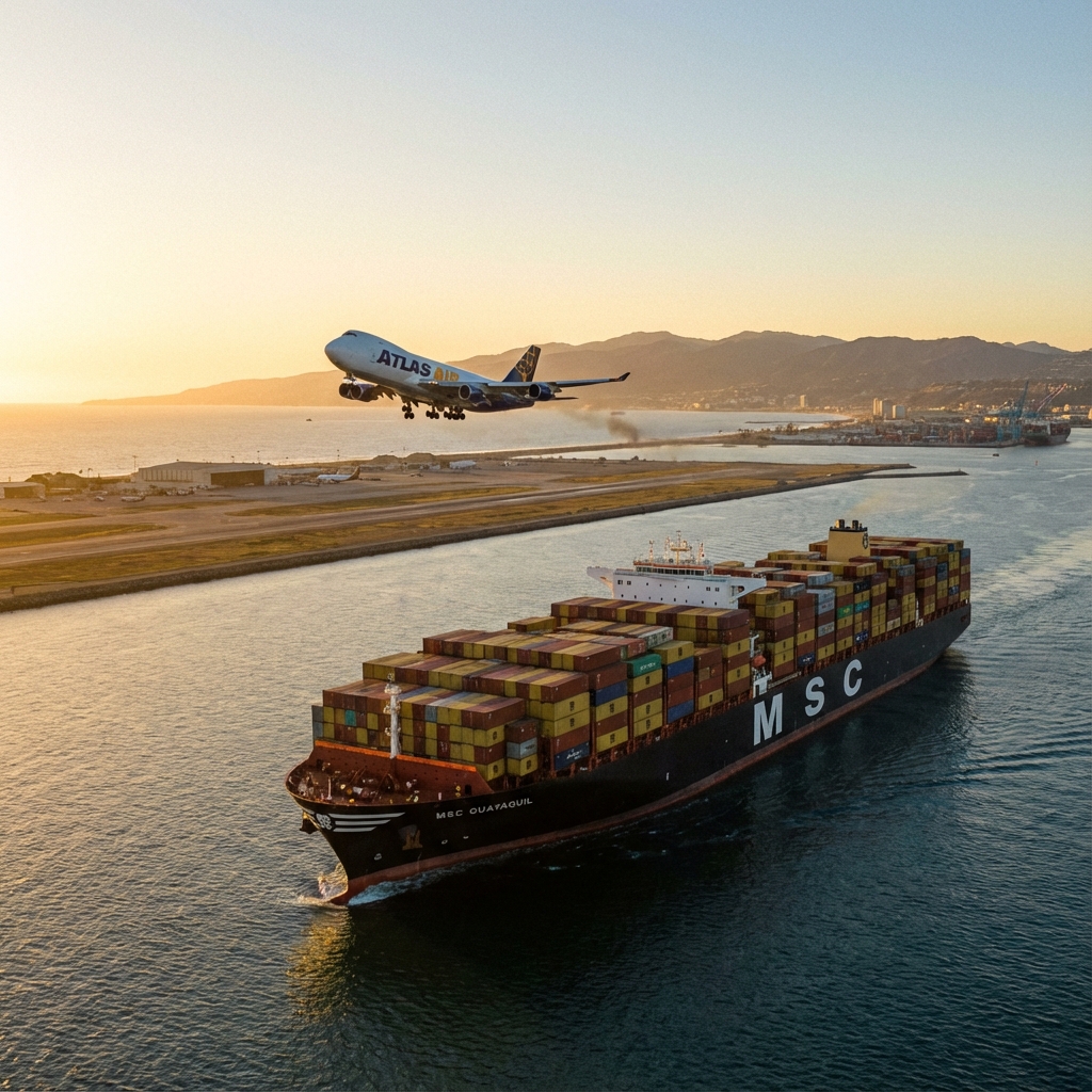 Global Logistics Background